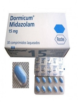Buy Dormicum 15mg (Midazolam) Online - Powerful Sleep Aid