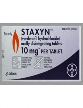 Buy Staxyn 10mg Online – Fast-Dissolving ED Tablet
